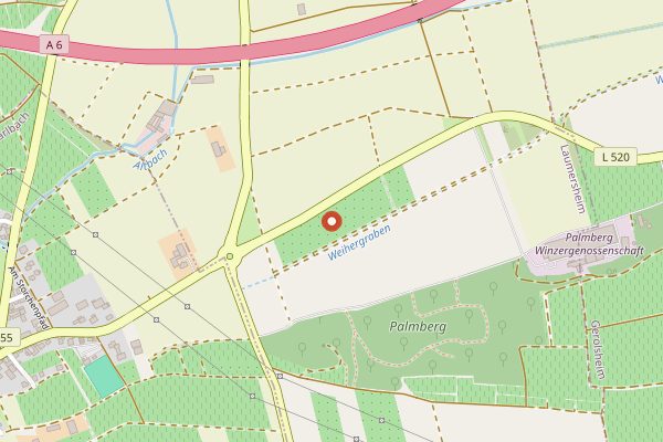 Map showing Weingut Rolf Willi in Pfalz