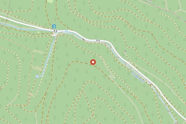 Map showing Hotel Central Edenkoben in Pfalz