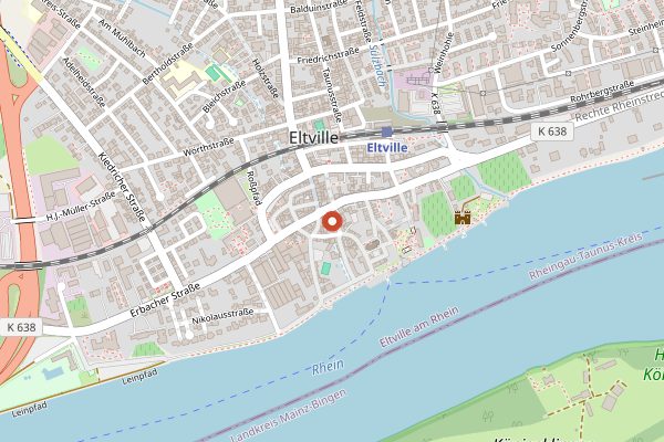 Map showing Edelpilz Käse | Genuss in Rheingau