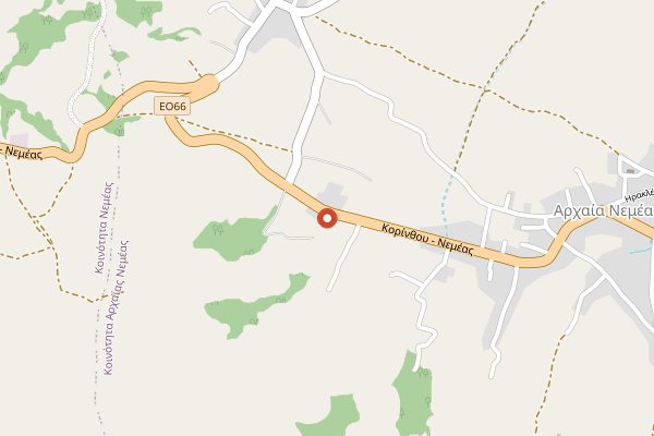 Map showing Cheers & Cheese masterclass at Palivou Estate in Nemea