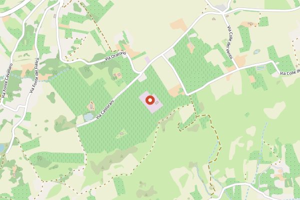 Map showing Podere Castorani Tasting Room in Abruzzo