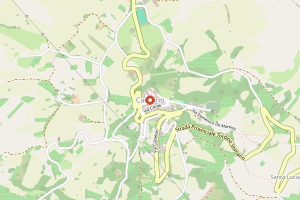 Map showing Tenuta Cerulli Spinozzi in Abruzzo
