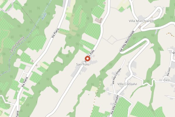 Map showing Tenuta Ulisse in Abruzzo