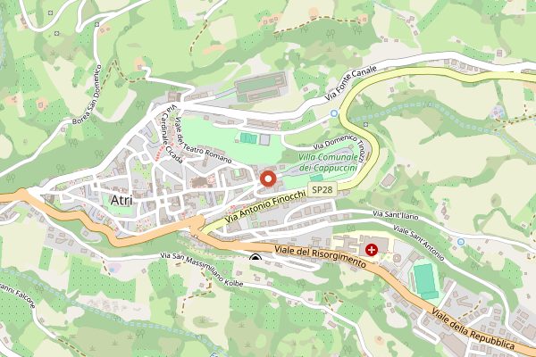 Map showing Exclusive Agricola Cirelli in Abruzzo