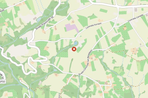 Map showing Ristorante La Bandiera in Abruzzo