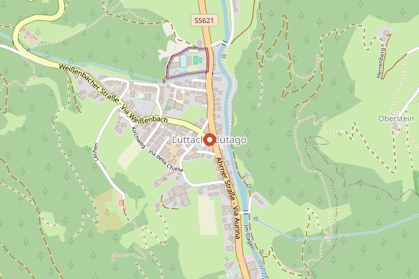 Map showing Ahrntaler GrauKäseTage in Alto Adige