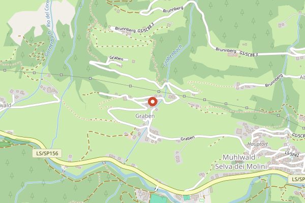 Map showing Cheese tasting at Eggemoa in Alto Adige