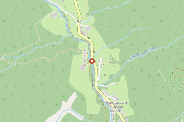 Map showing Hofkäserei Mittermair in Alto Adige