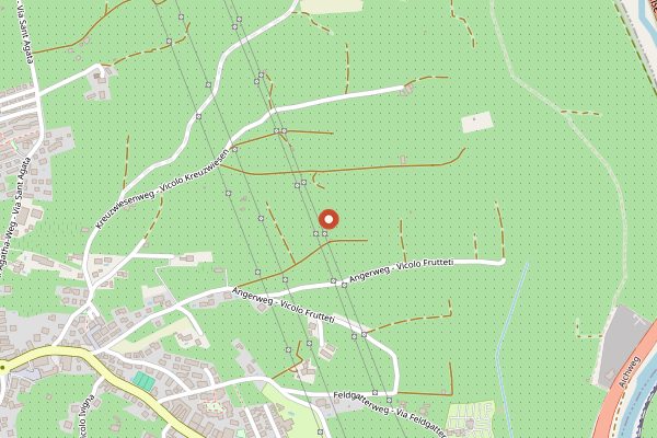 Map showing Vinothek Ansitz Pillhof Wine Bar in Alto Adige