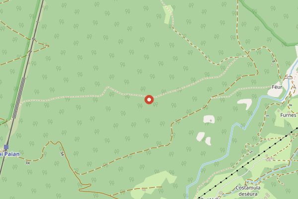 Map showing Anna Stuben at Hotel Gardena in Alto Adige