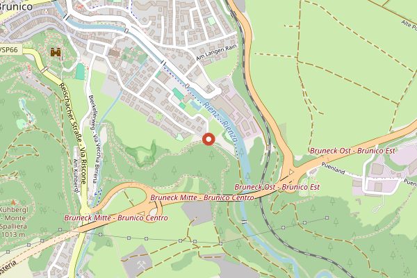 Map showing Atelier Moessmer Norbert Niederkofler in Alto Adige