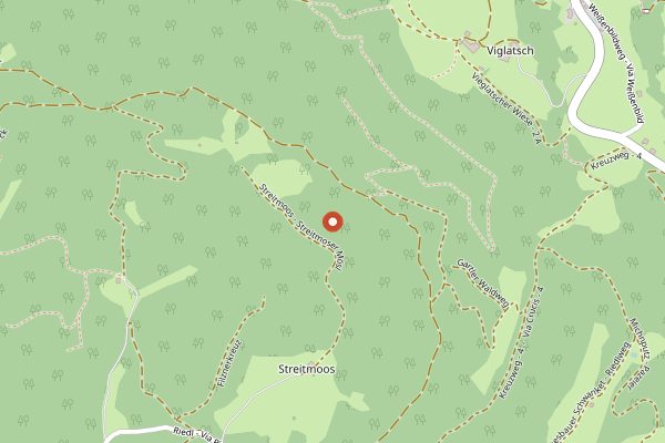 Map showing Romantik Hotel Turm Restaurant in Alto Adige