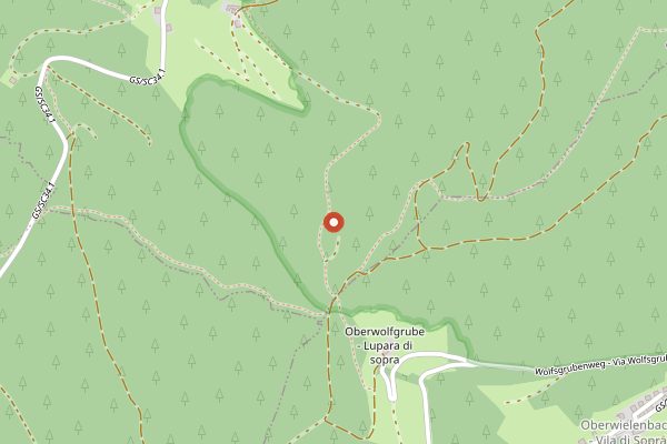 Map showing Restaurant Schöneck in Alto Adige
