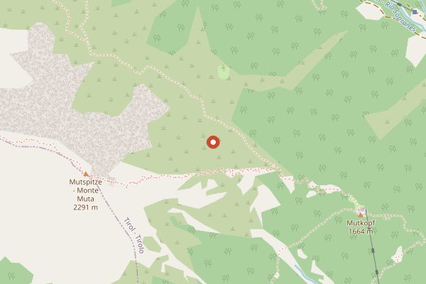 Map showing Castel Finedining (Trenkerstube) in Alto Adige