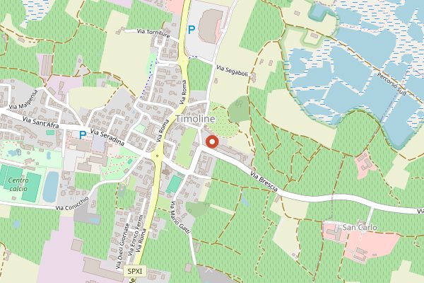 Map showing Borgo Santa Giulia in Franciacorta