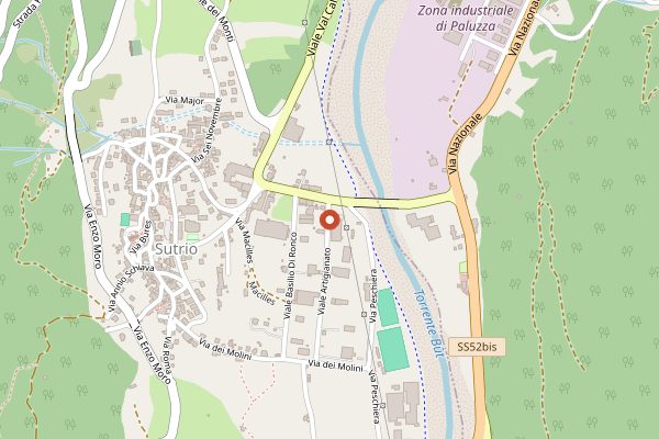 Map showing Guided visit to Caseificio Alto But in Friuli-Venezia Giulia
