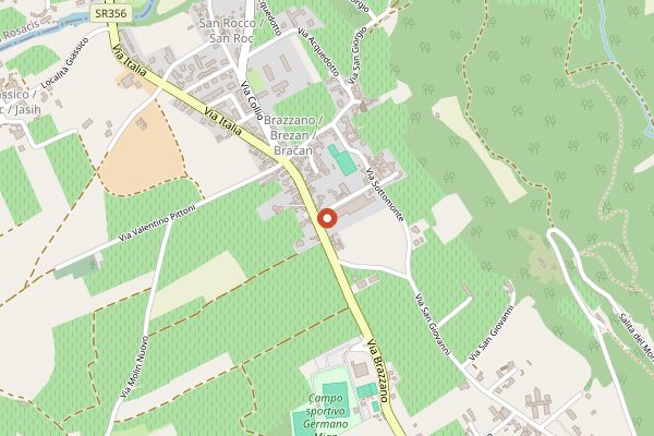 Map showing Livio Felluga in Friuli-Venezia Giulia