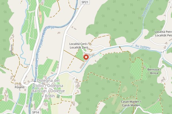 Map showing Venica & Venica Estate Shop in Friuli-Venezia Giulia