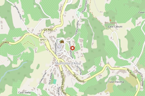 Map showing Ferdinando Principiano in Piedmont