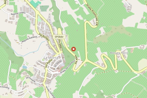 Map showing Trediberri in Piedmont