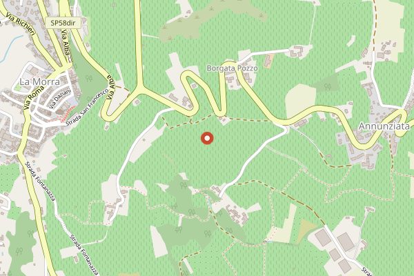Map showing Elio Altare in Piedmont
