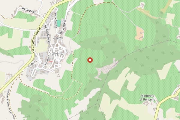 Map showing Elvio Cogno in Piedmont