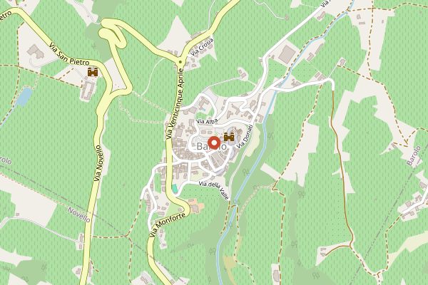 Map showing Giacomo Borgogno e Figli in Piedmont