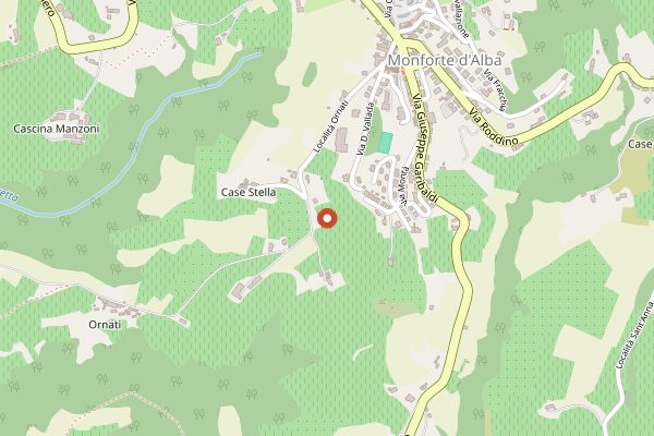 Map showing Giacomo Conterno in Piedmont