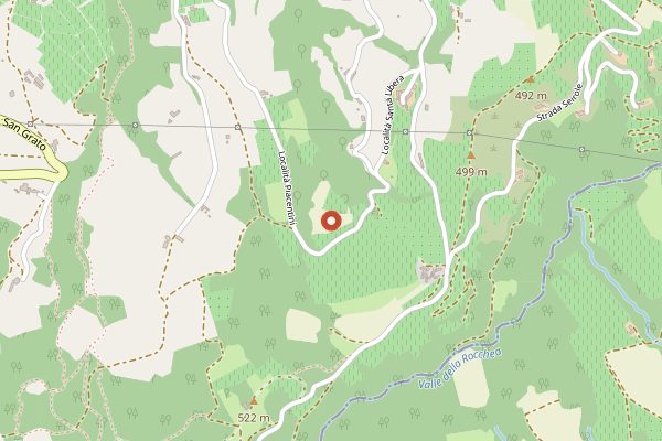 Map showing Relais San Maurizio in Piedmont