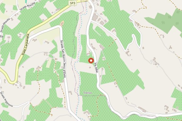 Map showing Relais Villa d'Amelia in Piedmont