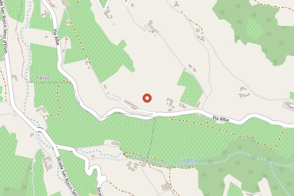 Map showing La Ciau del Tornavento in Piedmont