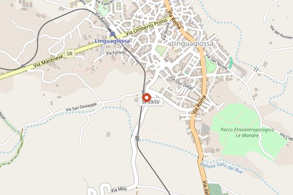 Map showing Vini Gambino in Sicily