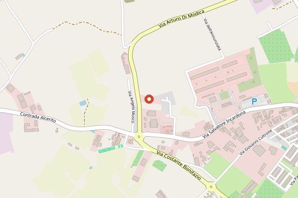 Map showing Arianna Occhipinti in Sicily