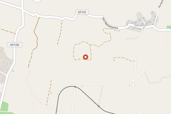 Map showing Firriato Cavanera Etnea in Sicily