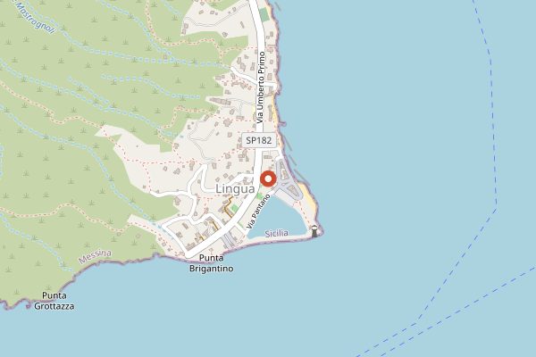 Map showing Hauner (Malvasia delle Lipari) in Sicily