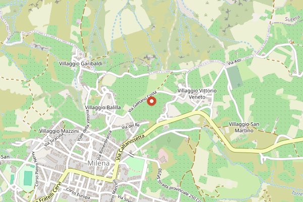 Map showing Anna Tasca Lanza Cooking and Wine School in Sicily