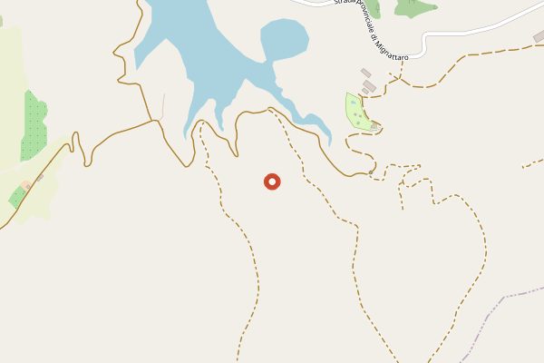 Map showing Casa Vissani in Umbria