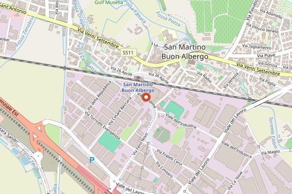 Map showing Musella cellar visit with Monte Veronese tasting in Valpolicella
