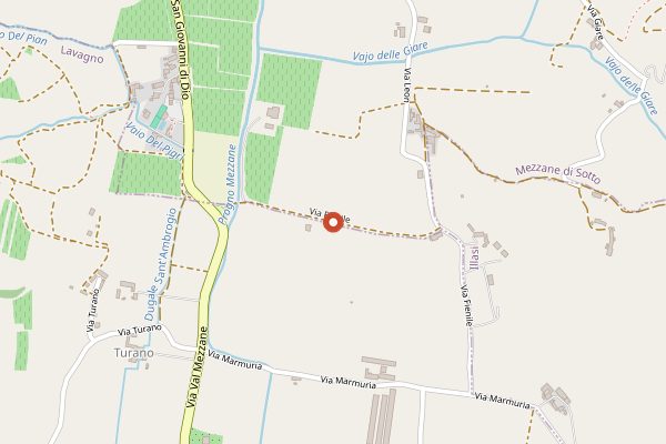 Map showing Ilatium Morini in Valpolicella