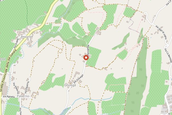 Map showing Le Marognole in Valpolicella