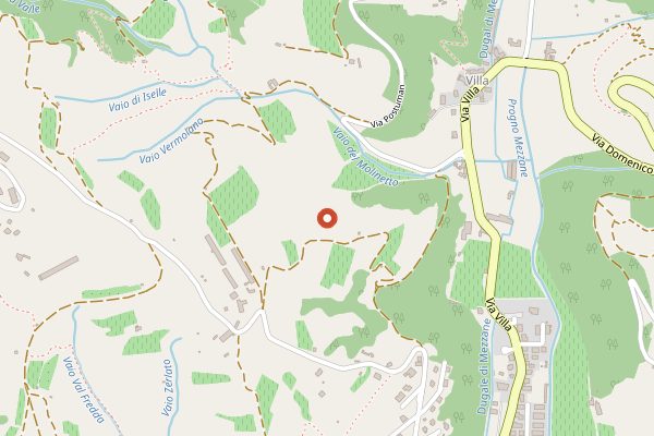 Map showing Corte Sant'Alda in Valpolicella