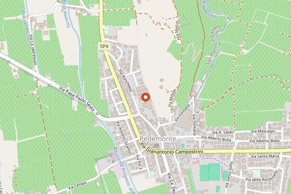 Map showing Tommasi Wineshop and Tours in Valpolicella