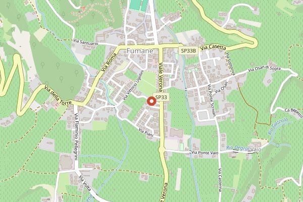 Map showing Allegrini in Valpolicella