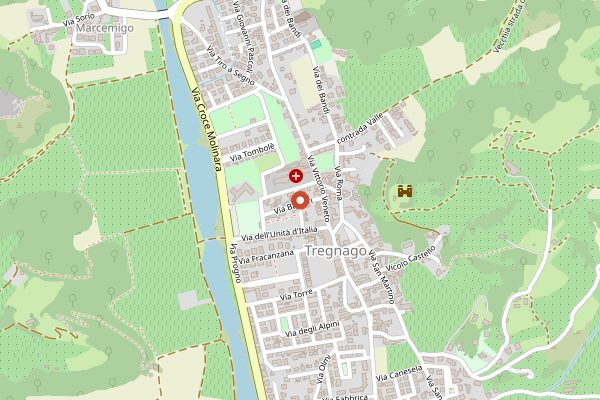 Map showing Cantina Marchi in Valpolicella