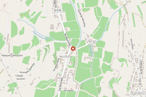 Map showing Marion in Valpolicella