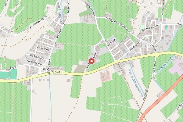Map showing Masi Agricola in Valpolicella