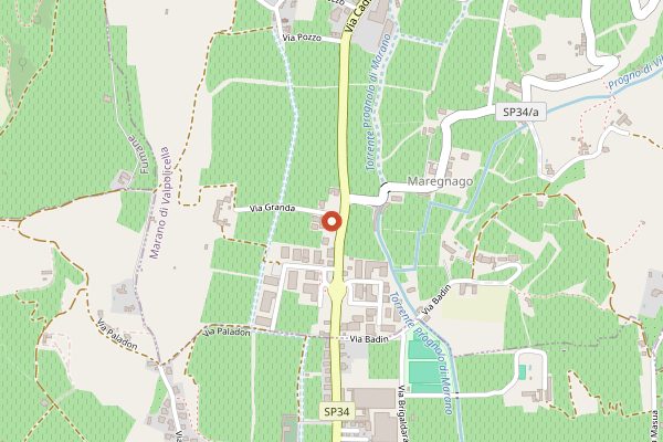Map showing Michele Castellani in Valpolicella