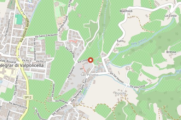 Map showing Roberto Mazzi in Valpolicella