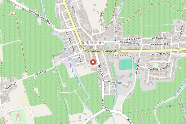 Map showing Tedeschi in Valpolicella