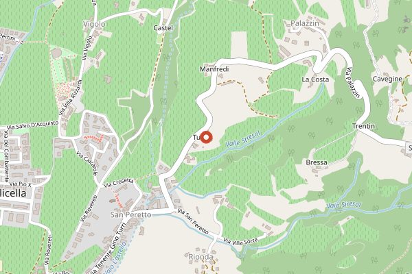 Map showing Bussola Tommaso in Valpolicella